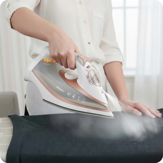 Vertical steam and easy maintenance