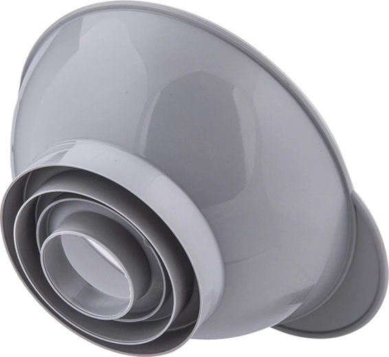 Stepped diameters for different jar necks