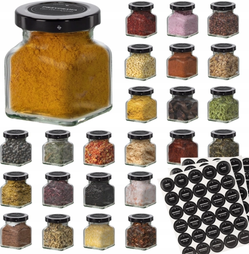 Clear spice organization