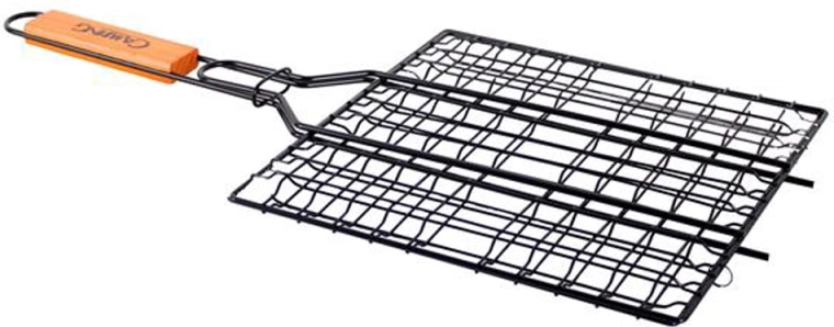 Camping grillrist 28 × 27 cm sort