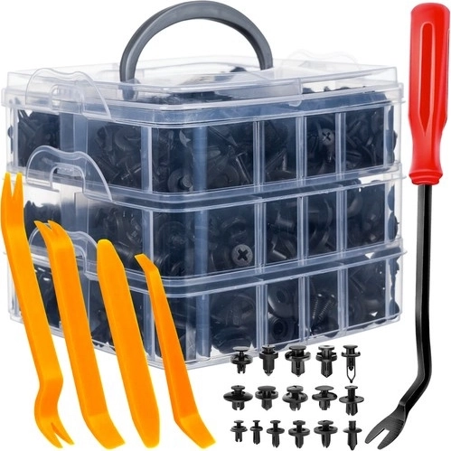 XTROBB Automotive Clip Set with Tools