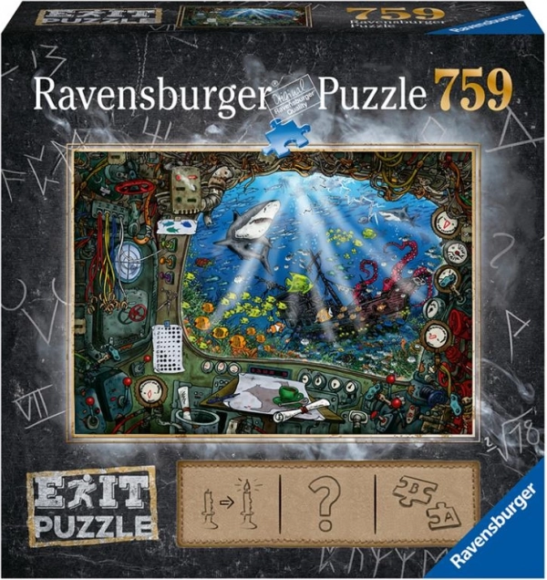Ravensburger Puzzle EXIT: Sottomarino 759 pz
