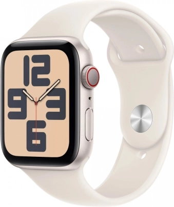 Apple Watch SE GPS + Cellular 40 mm alumínium Moonlight árnyalatban, sport szíjjal M/L