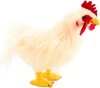 Plush White Rooster