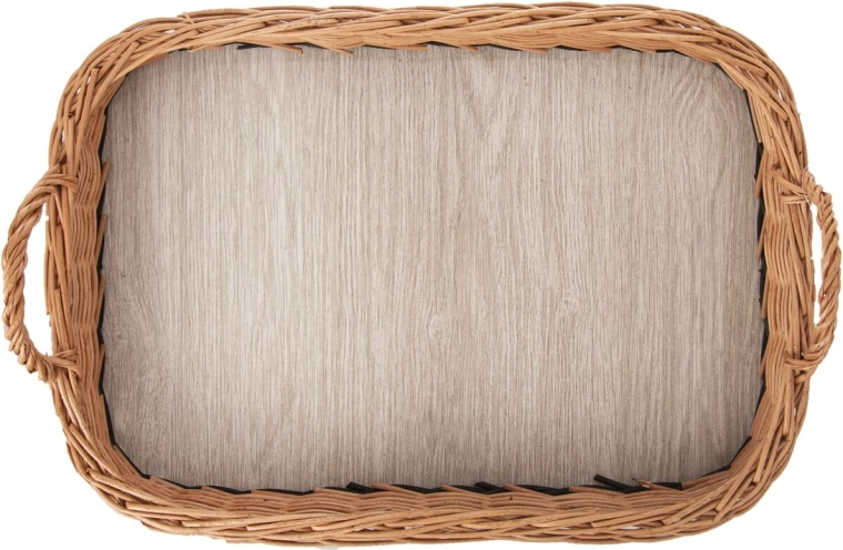 Vimini naturale come complemento decorativo