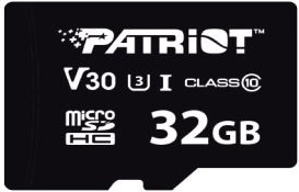 Scheda di memoria MicroSDHC 32GB Patriot Viper VX V30