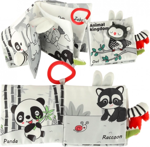 Sensory cloth book ANIMAL KINGDOM - Owl