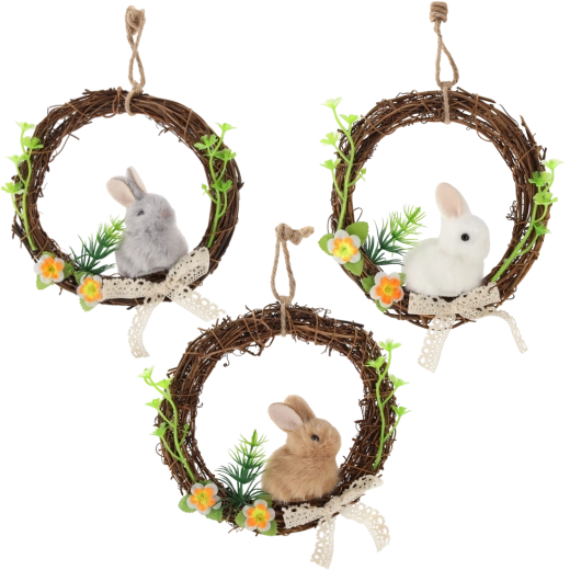 Frühlingsfarben in drei Varianten