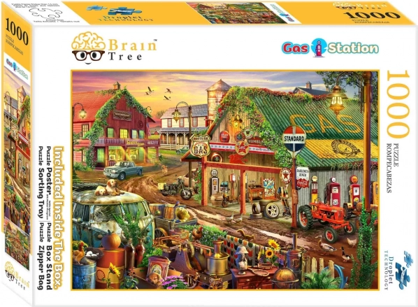 puzzle brain tree stazione di servizio 1000 pezzi