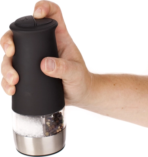 Electric grinding at the press of a button