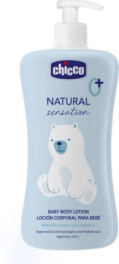 Chicco Natural Sensation Körpermilch mit Sheabutter und Vitamin E 150 ml