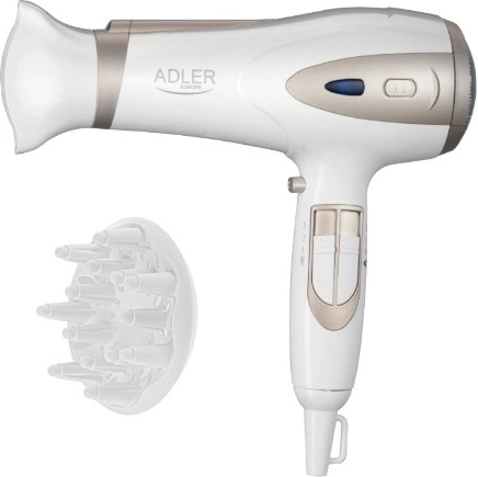 Asciugacapelli Adler con ionizzazione e diffusore