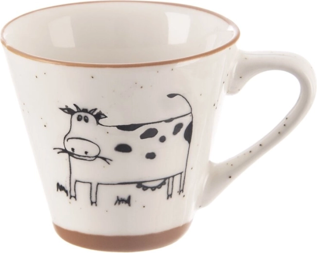 Tasse à espresso Ferme avec motif vache 70 ml
