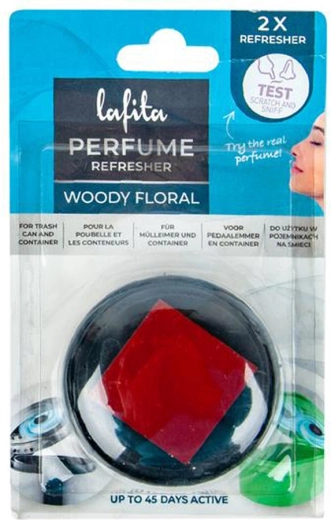 Lafita luftfrisker til affaldsspande woody, 2 stk.