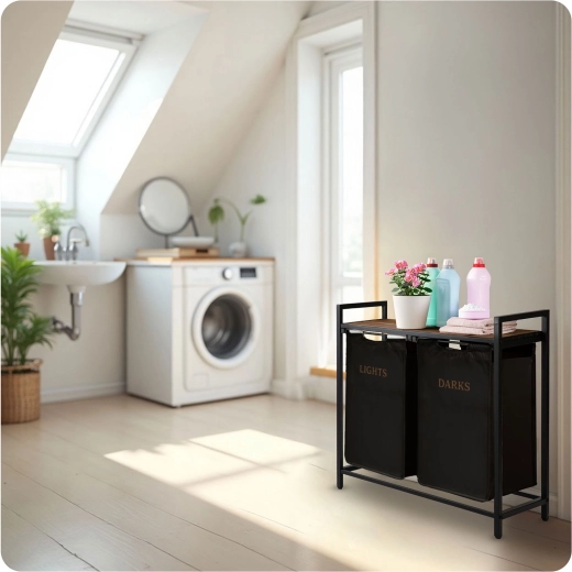 Sturdy natural wood shelf – 20 kg load