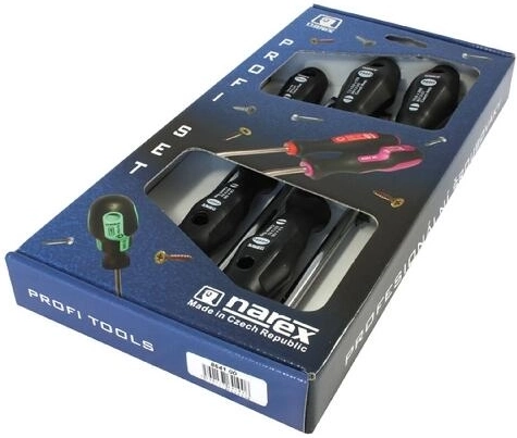 Jeu de tournevis plats PROFI, 5 pièces