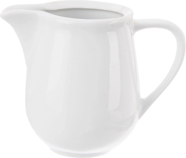 Pot à lait en porcelaine Mona blanc 260 ml