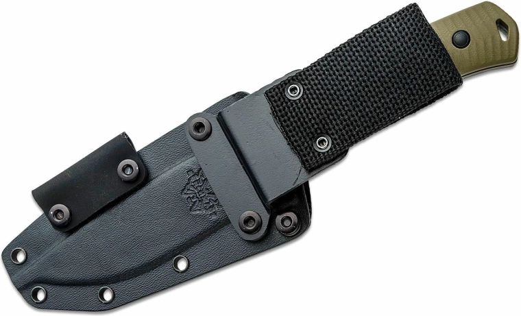 Ergonomic G10 handle and Boltaron sheath
