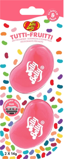 Jelly Belly ventilations-luftfrisker til bil Tutti Frutti duo