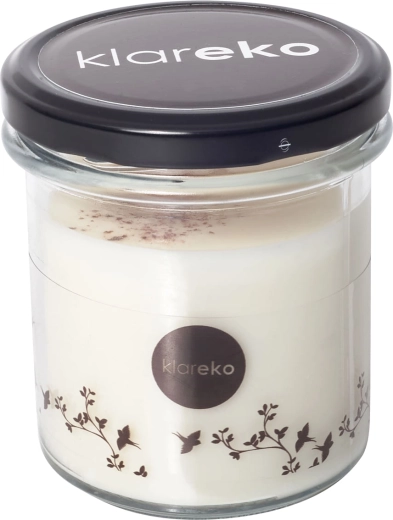 Reusable glass jar with lid