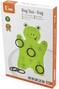 Wooden Ring Toss Game – Frog
