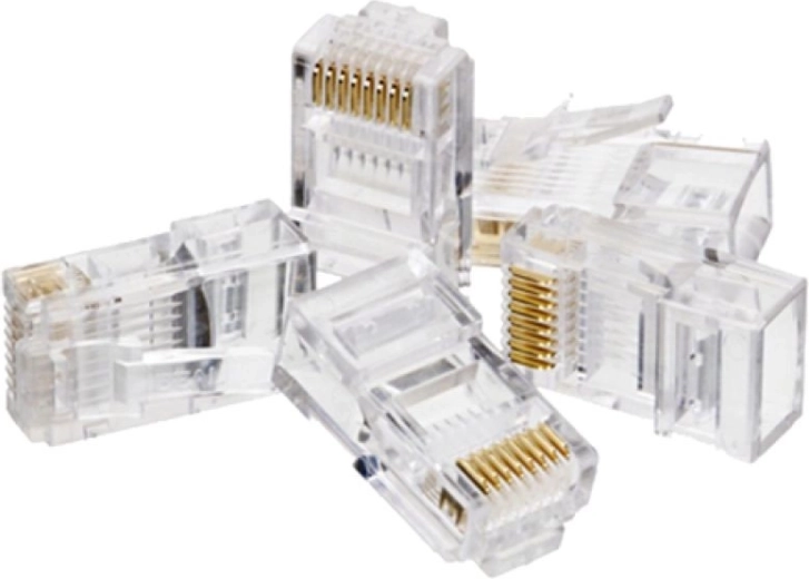 Spina RJ45 UTP Cat. 6 (confezione da 100 pezzi)