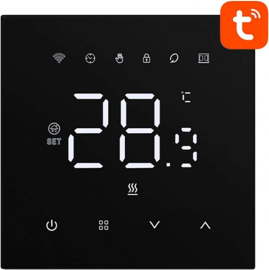 AVATTO Smart Thermostat for Electric Heating 16 A with Wi‑Fi