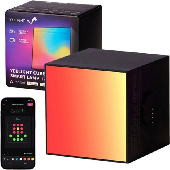 Yeelight Cube Smart Lamp Panel – modulo di espansione per illuminazione da gaming