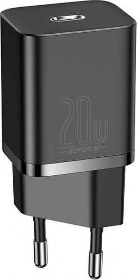 Baseus Fast Charger Super Si 20W Black