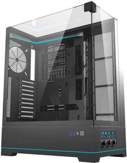 Darkflash DY450L ATX Mid Tower PC Case without fans – black