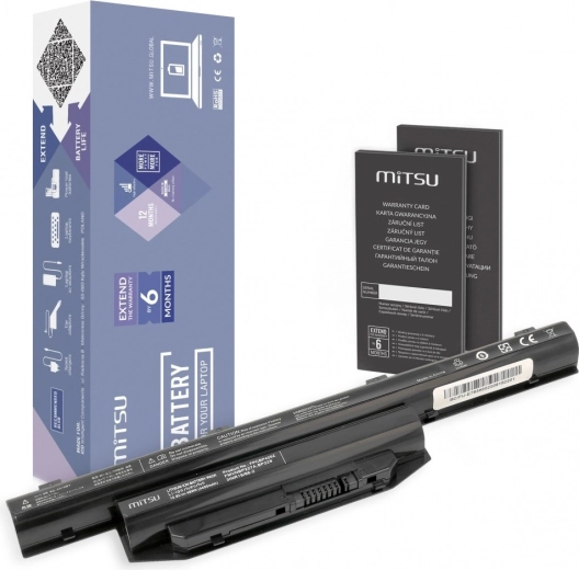 Baterie pro Fujitsu Lifebook E753 4400 mAh (48 Wh)
