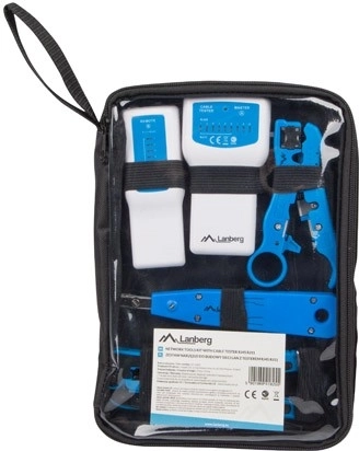 LAN Installation Tool Set with RJ45 RJ11 Tester