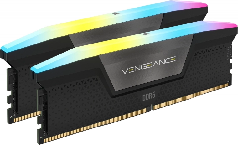 Corsair Vengeance RGB DDR5 32 GB 6000 MHz CL36 (2×16 GB) con supporto Intel XMP