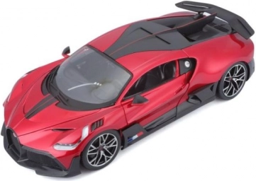 Bburago Bugatti Divo 1:18 – metalen modelauto, rood