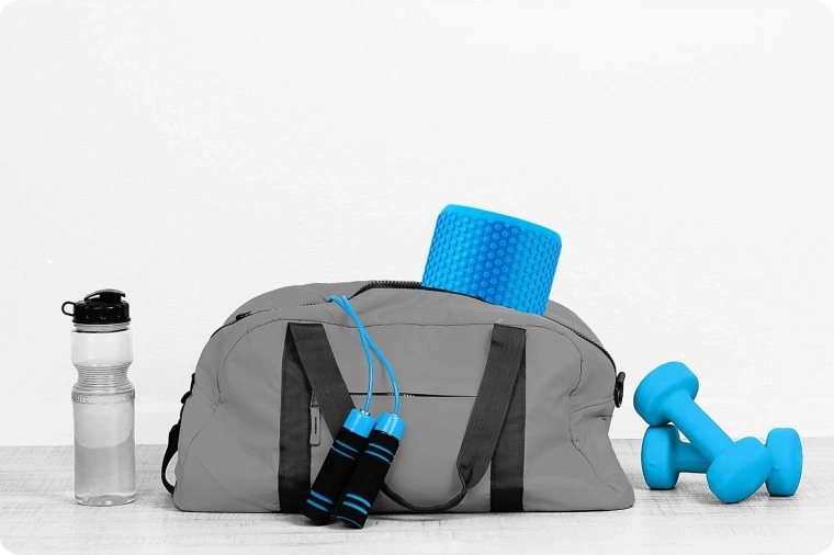 Dimensioni compatte per viaggi e palestra