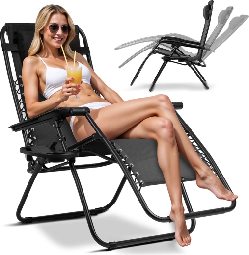 Posizione zero gravity per il massimo rilassamento