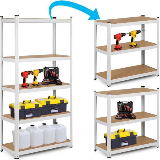 2-in-1: hoge stelling of twee lage opstellingen