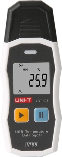 Datalogger digitale di temperatura Uni-T UT330T con USB