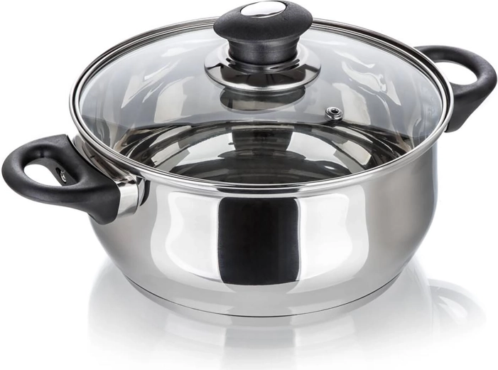 Durable polished stainless steel construction