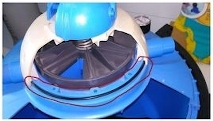 Easy identification of the part by its location