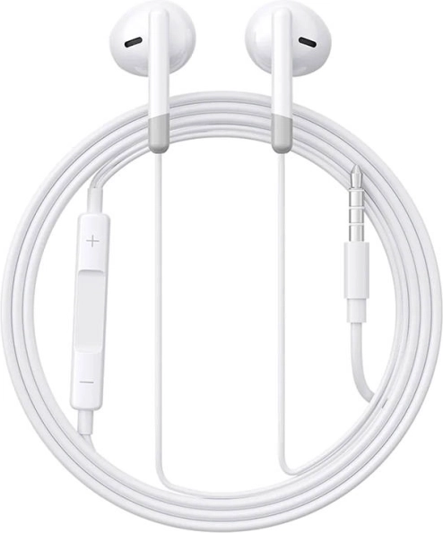auricolari cablati semiaperti JOYROOM JR‑EW01 bianchi