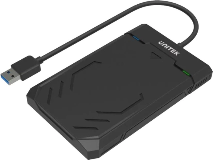 Unitek box esterno USB 3.0 in alluminio per HDD/SSD SATA da 2,5" con UASP