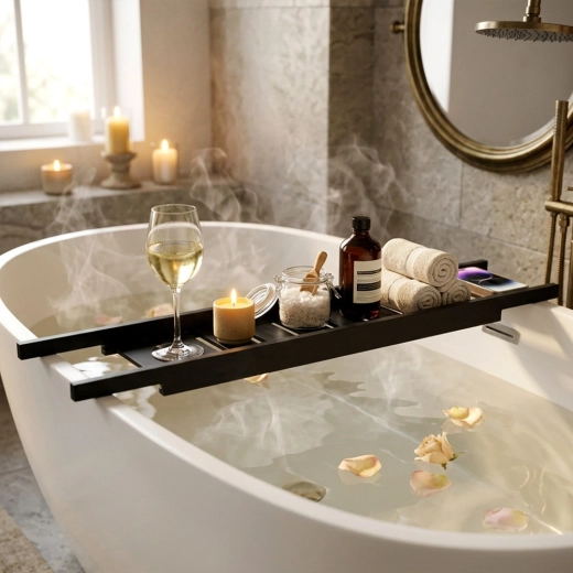 Tutto il necessario durante il bagno sempre a portata di mano