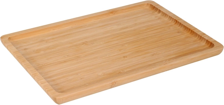 Bambus-Serviertablett 33 × 23 cm