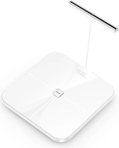 AWEI SS1 smart personal scale with Bluetooth 5.0 and body analysis, white