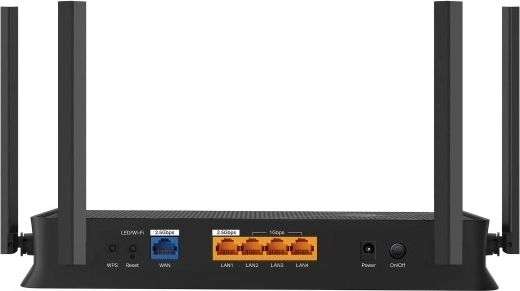 Twee 2,5G‑poorten voor maximale doorvoer