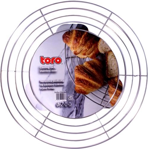Toro grille de refroidissement en acier inoxydable pour pâtisserie 32,5 cm