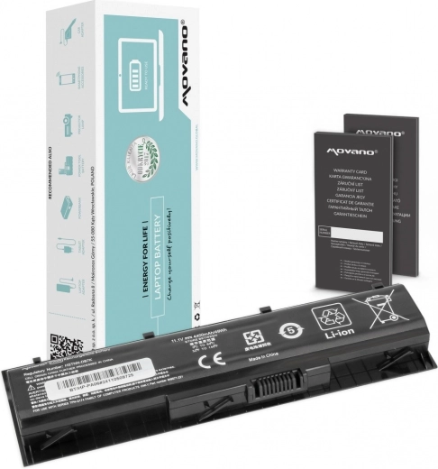 Batteria Movano PA06 HSTNN-DB7K per HP Omen 17-w e Pavilion 17-ab 4400 mAh (49 Wh)