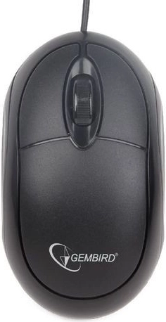 Myš OPTO 1-SCROLL USB (MUS-U-01) čierna