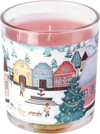 Village Glass Candle 7 × 8 cm, 135 g